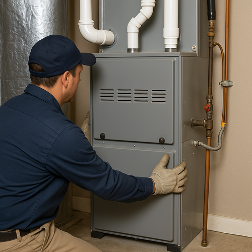 heater installation