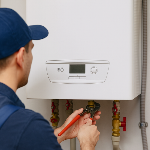 residential boiler with tech