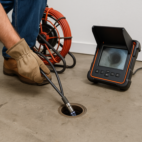 video camera pipe inspections